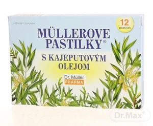 MÜLLEROVE PASTILKY S KAJEPUTOVÝM OLEJOM