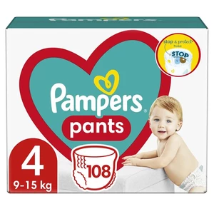 Pampers Pants 4 9-15 kg 108 ks