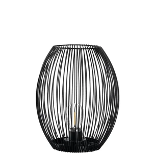 LED lucerna CASOLARE černá 24 cm Leonardo