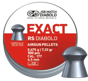 Diabolky Exact RS 4.52 mm JSB® / 500 ks (Farba: Viacfarebná)