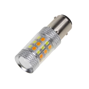 STUALARM LED BAY15d (dvouvlákno) dual color, 12V, 42LED/2835SMD