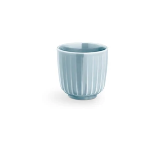 Svetlomodrý porcelánový hrnček na espresso Kähler Design Hammershoi, 1 dl