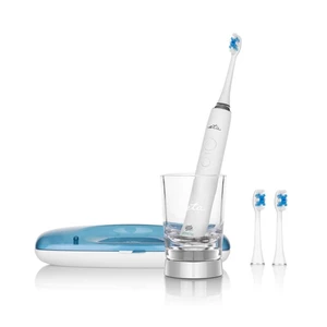 Zubná kefka ETA Sonetic 5707 90000 biely elektrická zubná kefka • 40 000 oscilačných pohybov/min. • technológia microBUBBLES • 4 režimy čistenia • bez