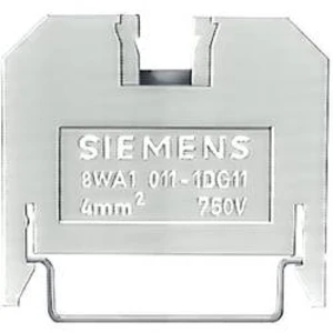 Průchodková svorka šroubovací Siemens 8WA10111BG11, modrá, 50 ks