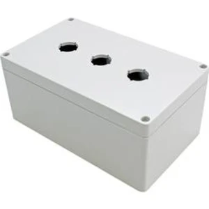 Univerzální pouzdro Hammond Electronics 1554MPB3 1554MPB3, 200 x 120 x 90 , polykarbonát, šedá, 1 ks