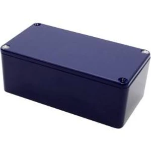 Univerzální pouzdro Hammond Electronics 1590BSCB 1590BSCB, 112 x 60 x 38 , litý hliník, modrá, 1 ks