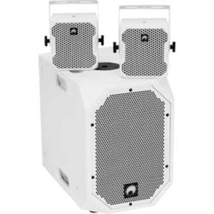 Sada aktivních PA reproduktorů Omnitronic BOB Basic Set 2.1 Bluetooth, integrovaný mixážní pult