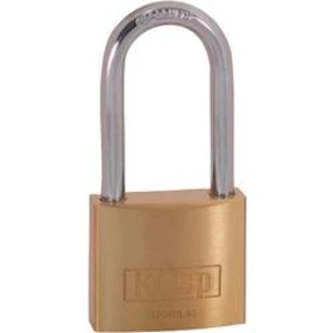 Visací zámek na klíč Kasp K12040L40D, 40 mm, zlatožlutá