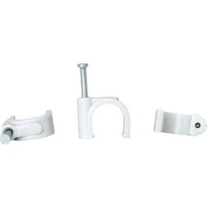 Hřebíkové příchytky Kopp 347804088 347804088, 10 do 14 mm, šedá, 50 ks