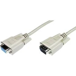 VGA prodlužovací kabel Digitus AK-310200-050-E, 5.00 m, šedá