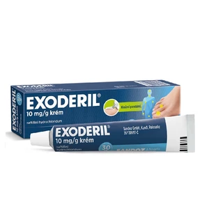 EXODERIL Krém 10 mg 30 g