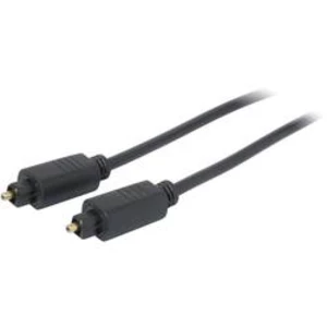 Toslink digitální audio kabel Kash 30L506, 0.50 m, černá