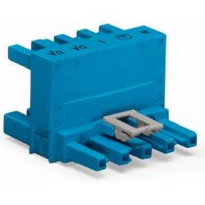 Síťový H rozdělovač síťová zástrčka - síťová zásuvka, síťová zásuvka počet kontaktů: 5, modrá, 25 ks