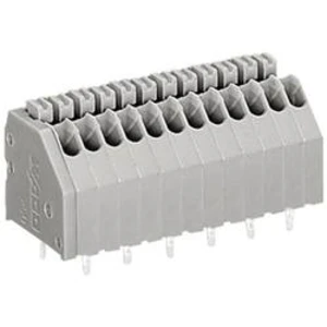 Pájecí svorkovnice série 250 WAGO 250-404, AWG 24-20, 0,4 - 0,8 mm², 2,5 mm, 2 A, šedá