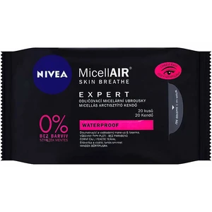 NIVEA MicellAir Expert expertní odličovací micelární ubrousky 20 ks