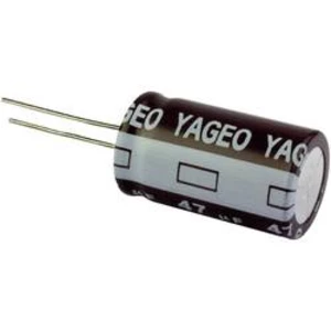 Kondenzátor elektrolytický Yageo SE160M0R47B2F-0511, 0,47 µF, 160 V, 20 %, 11 x 5 mm