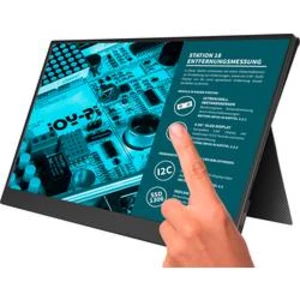 Dotykový monitor 39.6 cm (15.6 palec) Joy-it Joy-View 15 N/A 16:9 USB-C™, mini HDMI™, microUSB, audio, stereo (jack 3,5 mm) IPS LCD