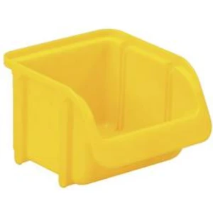 Otevřený skladovací box Alutec velikost 1 žlutá Hünersdorff 671200, 0.46 l, (š x v x h) 115 x 100 x 75 mm, žlutá