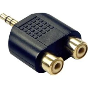 Audio adaptér LINDY 35624, černá