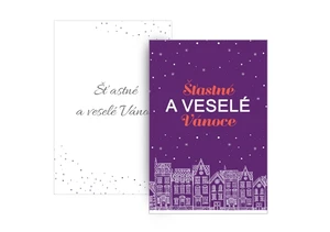 Fotopřání  Šťastné a veselé, 15x20 cm