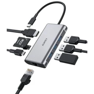 Aukey CB-C91  USB kombinovaný hub