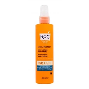 RoC Soleil-Protect Moisturising SPF50+ 200 ml opaľovací prípravok na telo pre ženy