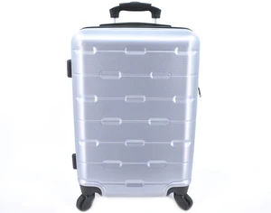 Cestovní palubní kufr Arteddy / 4 kolečka - střibrná (S) 40l