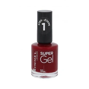 Rimmel London Super Gel STEP1 12 ml lak na nechty pre ženy 043 Venus