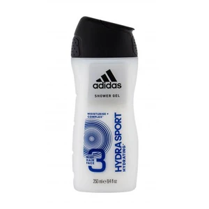 Adidas 3in1 Hydra Sport 250 ml sprchovací gél pre mužov