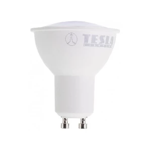 LED žiarovka Tesla bodová, 5W, GU10, studená bílá (GU100540-5) LED žiarovka • príkon: 5 W • náhrada za 40 W žiarovku • pätica GU10 • teplota chromatic