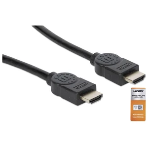 Manhattan HDMI prepojovací kábel #####HDMI-A Stecker, #####HDMI-A Stecker 1.80 m čierna 355346 audio return channel, poz