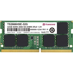 Transcend RAM modul pre notebooky  TS2666HSE-32G 32 GB 1 x 32 GB DDR4-RAM 2666 MHz CL19