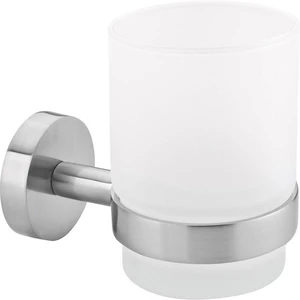 tesa 40312-00000-00 MOON kelímok na zubnú kefku  lepidlo  strieborná, biela (satinovaná)