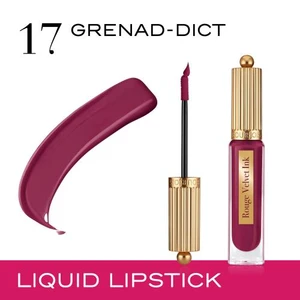 BOURJOIS Paris Rouge Velvet Ink 3,5 ml rtěnka pro ženy 17 Grenad-Dict tekutá rtěnka