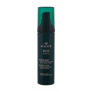 NUXE Bio Organic White Tea Tinted Cream Fair Skin Tones 50 ml denní pleťový krém Claire na všechny typy pleti; na citlivou a podrážděnou pleť