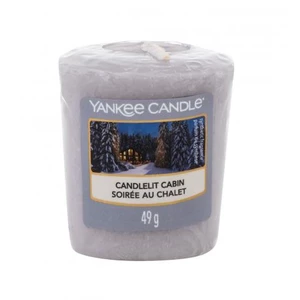 Yankee Candle Candlelit Cabin 49 g vonná svíčka unisex