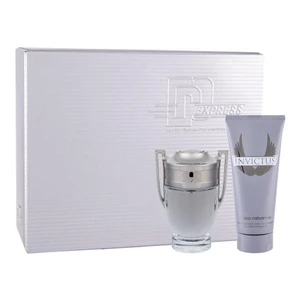 Paco Rabanne Invictus dárková kazeta toaletní voda 50ml + sprchový gel 100ml pro muže