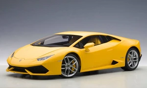 Lamborghini Huracan LP610-4 Giallo Horus/Matt Yellow 1/12 Model Car by Autoart