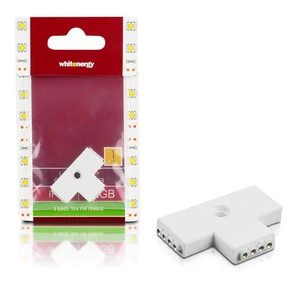 Összekötő WhiteEnergy RGB LED szalagu T 3x4PIN F - 1 db