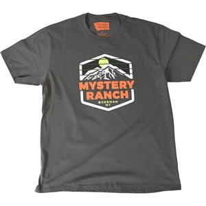 Tričko MYSTERY RANCH - Over the MTN - Graphite Velikost: XL