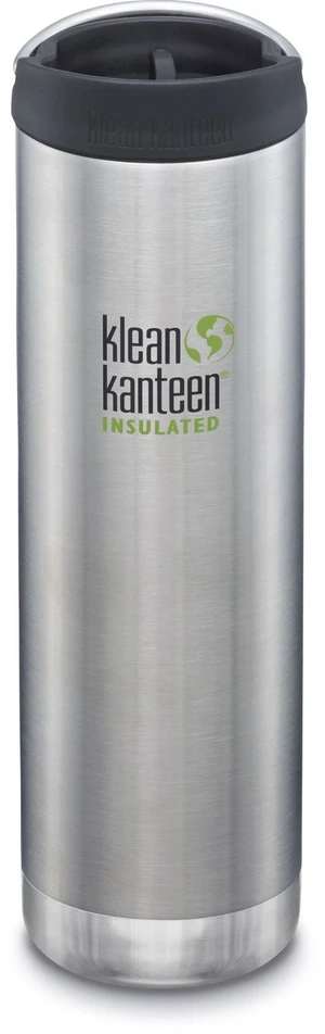 Termoska KLEAN KANTEEN Insulated TKWide 592 ml Café Cap - Brushed Stainless