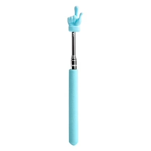 Retractable Teacher Pointer Finger Design Stainless Steel School Teaching Pointer Stick Teacher Supplies