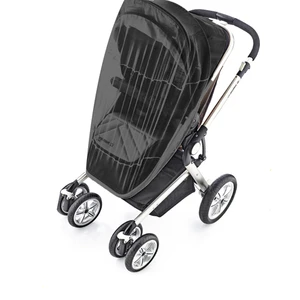 Black color pushchair