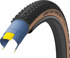 Goodyear Connector Ultimate Tubeless Complete 29/28" (622 mm) 35.0 Black/Tan En kevlar Pneu pour vélo de route