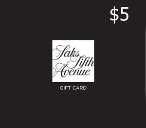 Saks Fifth Avenue $5 Gift Card US