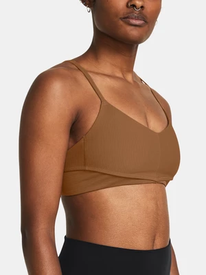 Under Armour Podprsenka Meridian Rib Bralette-BRN - Dámské