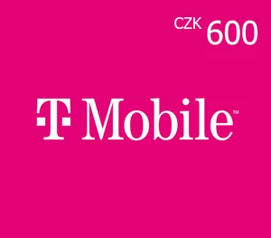 T-Mobile 600 CZK Mobile Top-up CZ