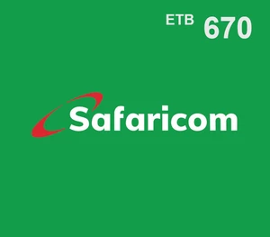 Safaricom 670 ETB Mobile Top-up ET