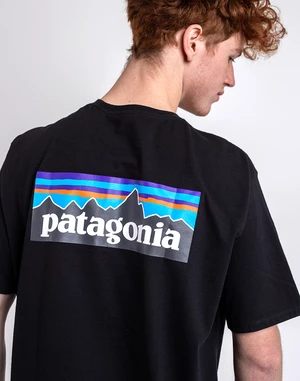 Tričko Patagonia M's P-6 Logo Responsibili-Tee Black