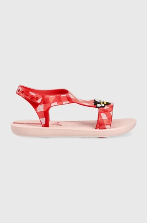 Dětské sandály Ipanema růžová barva